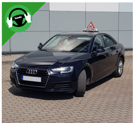 autoskolas Handa Dobelē intstruktora auto Audi A4